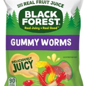BLACK FOREST GUMMY WORMS 6OZ 8CT - Image 1