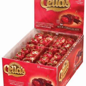CELLA'S CHOCOLATE CHERRIES 72CT (0.5OZ) - Image 1