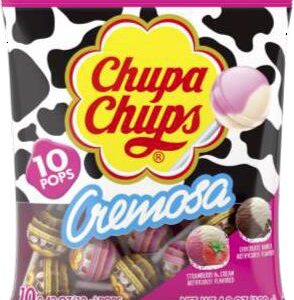 CHUPA CHUPS CREMOSA 10CT PEG 4.2OZ 8CT - Image 1