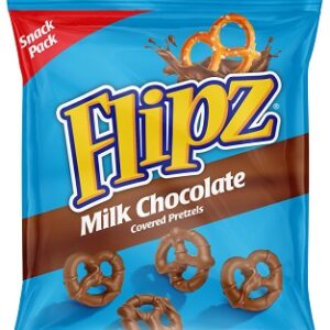 FLIPZ 1.5OZ MILK CHOC. PEG BAG 12CT - Image 1