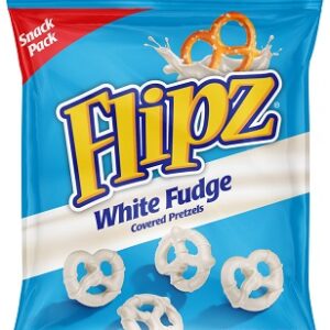 FLIPZ 1.5OZ WHITE FUDGE PEG BAG 12CT - Image 1