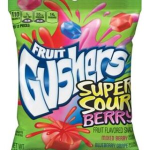 GUSHERS SOUR BERRY PEG 4.25OZ 8CT - Image 1