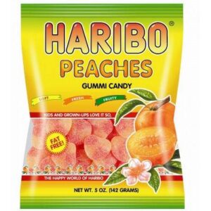 HARIBO 5OZ PEACHES 12CT - Image 1