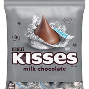 HERSHEY'S KISSES 4.84OZ PEG BAG 12CT - Image 1