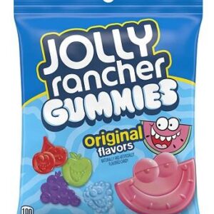 JOLLY RANCHER GUMMIES ORIGINAL 7OZ PEG BAG 12CT - Image 1