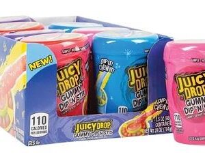 JUICY DROP GUMMY DIP N STIX 3.4OZ 12CT - Image 1