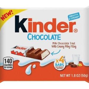 KINDER CHOCOLATE BAR 1.8OZ 18CT - Image 1