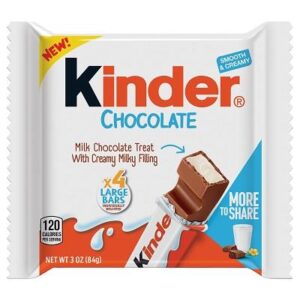 KINDER CHOCOLATE BAR KING 3OZ 16CT - Image 1