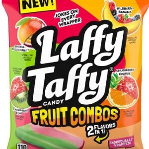 LAFFY TAFFY FRUIT COMBOS 6OZ PEG 12CT - Image 1