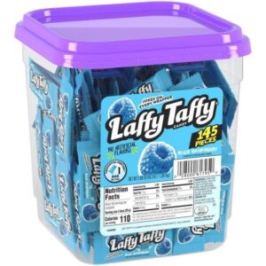 LAFFY TAFFY JAR BLUE RASPBERRY 145CT - Image 1