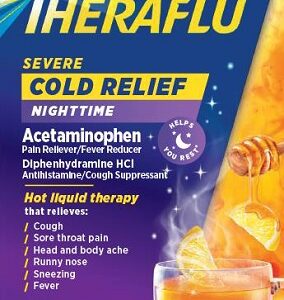 THERAFLU NIGHTTIME SEVERE COLD&COUGH 6CT - Image 1