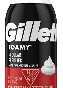 GILLETTE FOAMY SHAVE CREAM 11OZ 12CT - Image 1