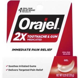 ORAJEL ADULT 0.25OZ 6CT - Image 2