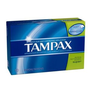 TAMPAX SUPER 10PK GREEN 12CT - Image 1