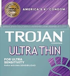 TROJAN GRAY ULTRA THIN LUBRICATED 3PK 6CT - Image 1