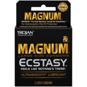 TROJAN MAGNUM ECSTASY 3PK 6CT - Image 1