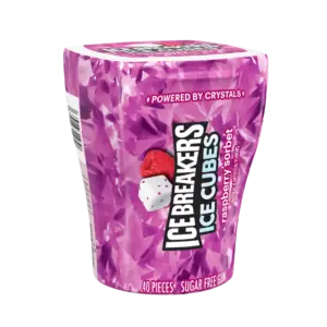 ICE BREAKERS ICE CUBES BTL (3.24OZ/40PC) 4CT - Image 1