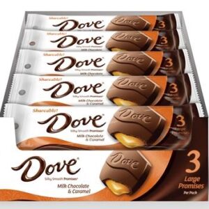 DOVE MILK CHOC. CARAMEL KING 2.75OZ 20CT - Image 1