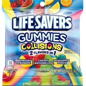 LIFESAVERS GUMMIES 3.22OZ COLLISIONS PEG 12CT - Image 1