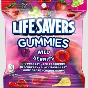 LIFESAVERS GUMMIES 3.22OZ PEG FIVE FLAVORS 12CT - Image 1