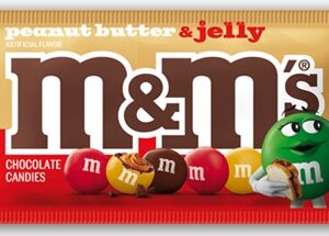 M & M'S PEANUT BUTTER & JELLY (REG) 1.41OZ 24CT - Image 1