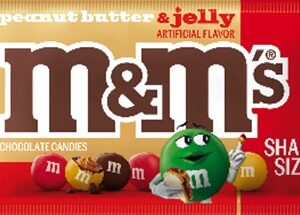 M&M'S PEANUT BUTTER & JELLY KING 2.83OZ 24CT - Image 1