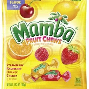 MAMBA FRUIT CHEWS PEG 3.52OZ 12CT - Image 1