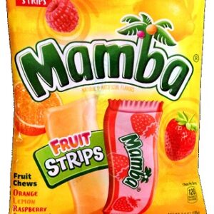 MAMBA FRUIT STRIPS PEG BAG 6.3OZ 12CT - Image 1