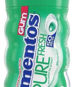 MENTOS GUM 6CT PURE FRESH SPEARMINT 50PC. (3.53OZ) - Image 1