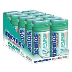 MENTOS GUM PURE FRESH WINTERGREEN 15PC. (1.06OZ) 10CT - Image 1