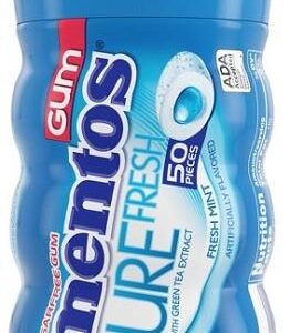 MENTOS GUM 6CT PURE FRESH MINT 50PC. (3.53OZ) - Image 1