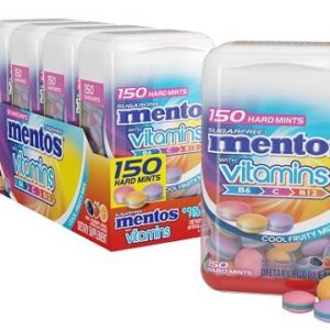 MENTOS MINTS WITH VITAMINS 3.7OZ 6CT - Image 1