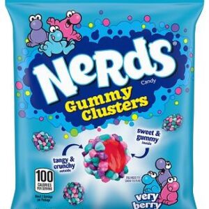 NERDS GUMMY CLUSTERS 3OZ VERY BERRY PEG 12CT - Image 1