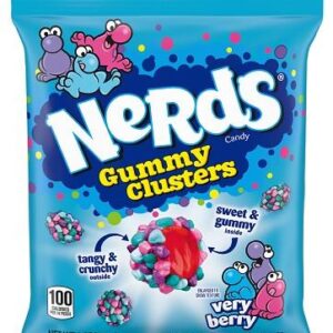 NERDS GUMMY CLUSTERS VERY BERRY PEG 5OZ 12CT - Image 1