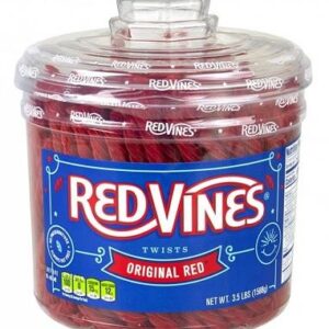 RED VINES JAR 240CT (3.5LB) - Image 1