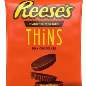 REESE'S THINS MILK CHOC. 3.1OZ PEG BAG 8CT - Image 1