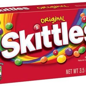 SKITTLES BOX ORIGINAL 3.5OZ 12CT - Image 1