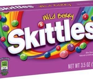 SKITTLES BOX WILD BERRY 3.5OZ 12CT - Image 1