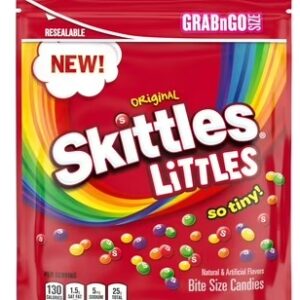 SKITTLES LITTLES POUCH 7.2OZ 8CT - Image 1