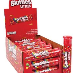 SKITTLES LITTLES TUBE KING SIZE 1.9OZ 24CT - Image 1