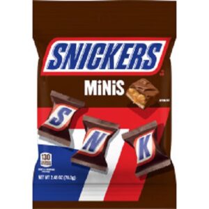 SNICKERS MINIS PEG BAG 12/2.48OZ - Image 1
