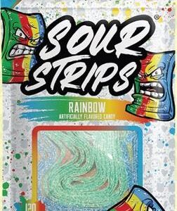SOUR STRIPS PEG BAG 3.4oz 12CT 10 FLAVORS - Image 1