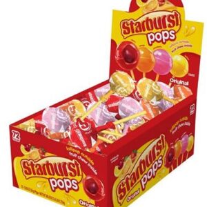 STARBURST POPS ORIGINAL $.35 .85OZ 72CT - Image 1