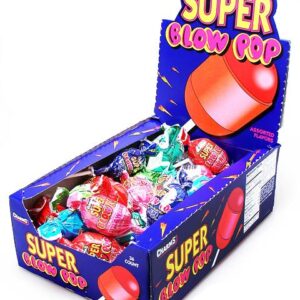 SUPER BLOW POP ASSORTED 1.12OZ 48CT - Image 1