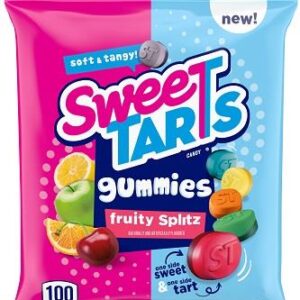 SWEETARTS GUMMIES FRUITY SPLITZ PEG BAG 5OZ 12CT - Image 1
