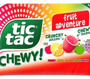 TIC TAC CHEWY FRUIT (REG) 1.8oz 24CT - Image 1
