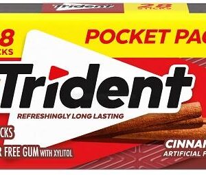 TRIDENT (28 STICK) CINNAMON 6CT - Image 1