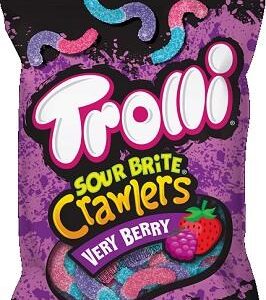 TROLLI VERY BERRY SOUR BRITE CRAWLERS 5OZ 12CT - Image 1