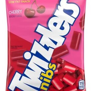 TWIZZLERS CHERRY NIBS 6OZ PEG BAG 12CT - Image 1