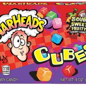 WARHEADS CUBES 4OZ BOX 12CT - Image 1